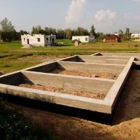 ленточный фундамент под ключ